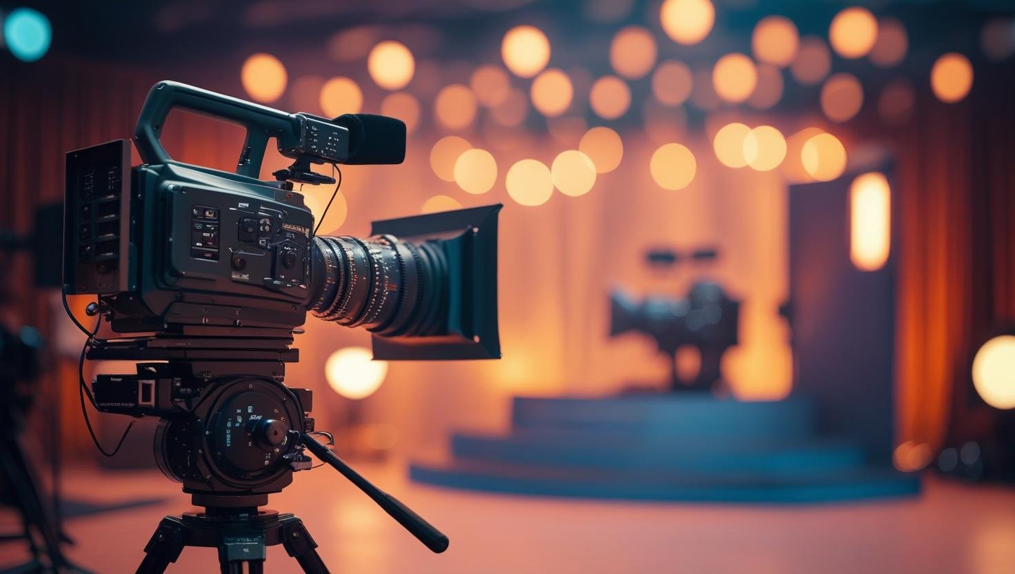 film making show camera and the sets